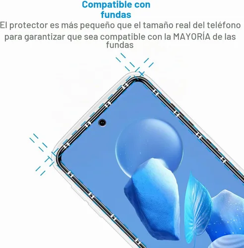 Vista 5 de Paquete de 2 protectores de pantalla de privacidad para Samsung Negro