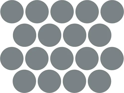 Vista 43 de LiteMark Calcomanías extra pequeñas, puntos de vinilo extraíbles, calcomanías circulares con acabado mate, calcomanías redondas para pared de aula