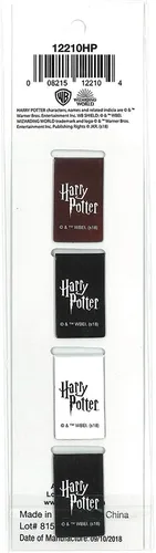 Vista 3 de Ata-Boy Harry Potter Surtido #1 Juego de 4 marcadores magnéticos de 1 pulgada