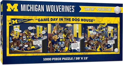 Vista 21 de YouTheFan NCAA Game Day in The Dog House - Rompecabezas de 1000 piezas
