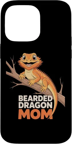 Vista 21 de Bearded Dragon Mom Reptile Parent Animal Care Fan Case for iPhone XR