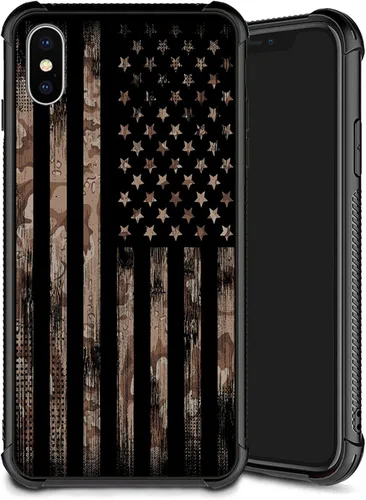 Vista 45 de Funda compatible con iPhone Xs, diseño de plexiglás X para niños y hombres, diseño de lobo malo, a prueba de golpes, antiarañazos, para iPhone X/Xs