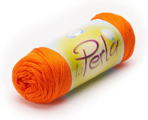 Vista 47 de LA Perla de Omega - Hilo Perle 100% algodón mercerizado ideal para ganchillo fino - Color: 01 - Blanco 601
