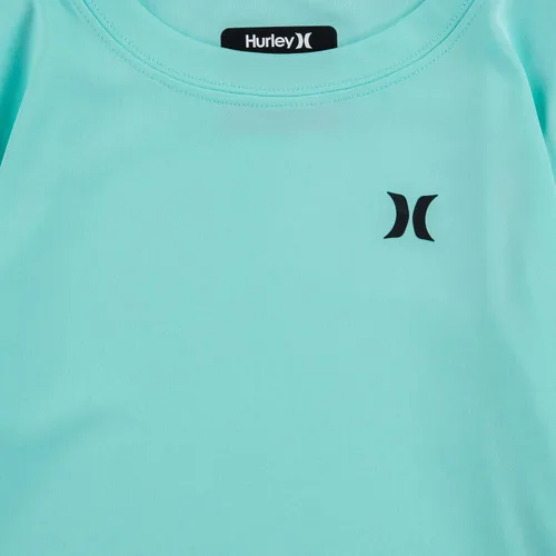 Vista 3 de Hurley Camiseta de natación de manga larga UPF 50+ para niños