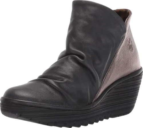 Vista 8 de Botas Yip para mujer de FLY London. Negro (black Mousse)