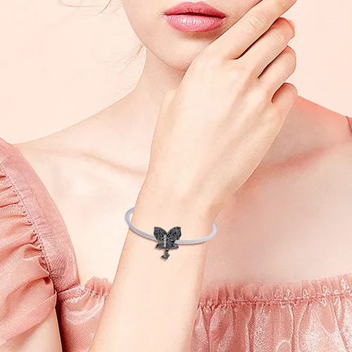 Vista 2 de Dijes de corazón de girasol para pulseras, plata de ley 925 con cuentas de viaje para pulseras y collares, cumpleaños, día de la madre, San