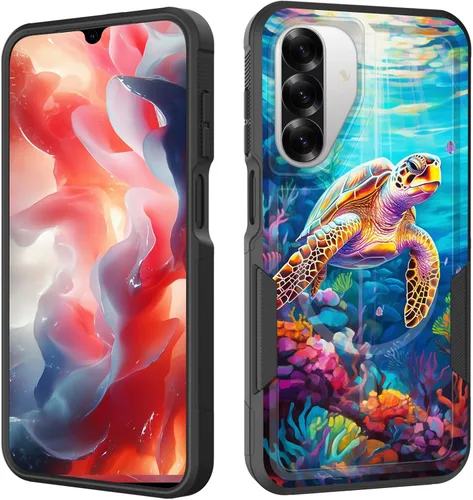 Vista 104 de Funda magnética para Galaxy A16 5G, [compatible con MagSafe] [protección contra caídas de grado militar] Funda resistente a prueba de golpes
