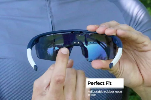 Vista 7 de BBB Cycling BSG-57 Avenger - Gafas deportivas con lentes intercambiables para ciclismo y protección solar
