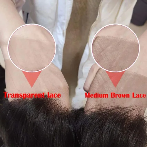 Vista 6 de Peluca de cabello humano corto ondulado con encaje frontal transparente HD de 13 x 6 pulgadas, con nudos blanqueados, sin pegamento, para mujeres, 8