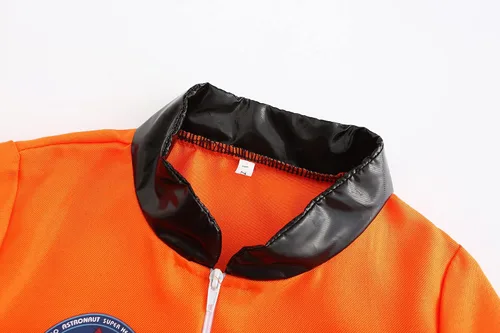 Vista 3 de KuKiee Disfraz unisex de astronauta para niños, disfraz de Halloween para niños y niñas