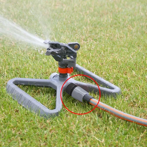 Vista 6 de LIULO TOOL 8 juegos de conectores rápidos para manguera de jardín, accesorios de manguera de agua de plástico de 3/4 pulgadas, conectores macho