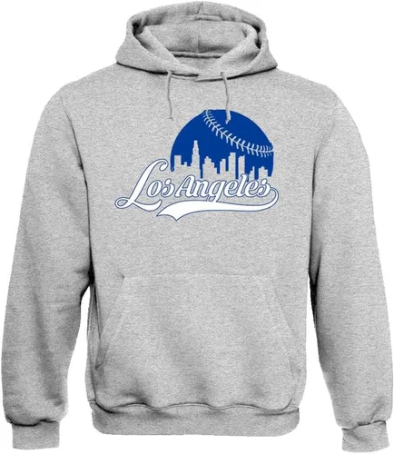 Vista 19 de Xtreme Apparrel Cityscape Skyline - Sudadera con capucha para hombre para fanáticos del béisbol