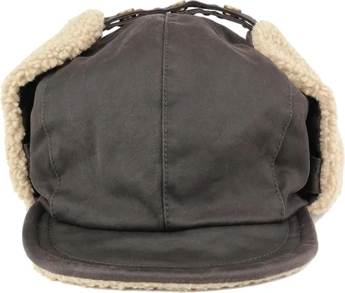 Vista 4 de Gorra de piloto de aviador con forro de sherpa resistente