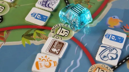 Vista 11 de Juego de Mesa de Estrategia Bucket Race – Juegos de Aventura Estratégica para Amigos y Familiares para Niños y Adultos – Juego de Grupo Competitivo
