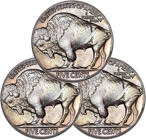Vista 13 de Brotherhood Buffalo Nickel 1920 Indian Head Silver Dollar Rare Coins - Letrero de garaje estilo vintage, letreros de metal de reproducción redonda