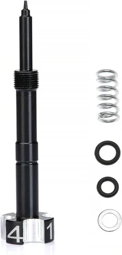Vista 3 de Tornillo de mezcla de combustible de aire para Keihin FCR Carb para Honda CRF150R CRF150R para Yamaha YFZ450 YZ250F YZ426F YZ450F para Kawasaki Negro