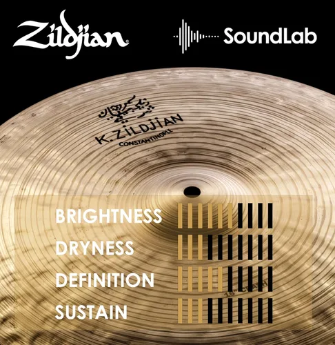 Vista 5 de Zildjian Choque de Constantinopla de 16" K
