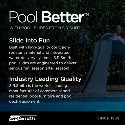 Vista 7 de S.R. Smith Cyclone tobogán para piscina de curva derecha, Curva derecha, Arena
