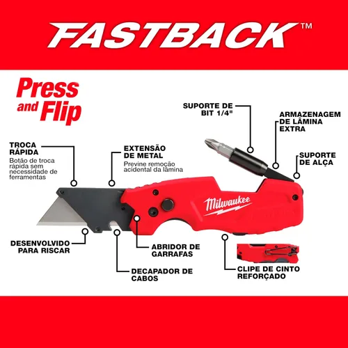 Vista 5 de CUCHILLO FASTBACK UTIILY KNF 6EN1