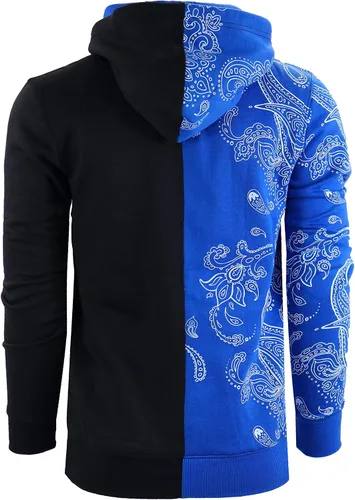 Vista 101 de SCREENSHOT Sudadera urbana de forro polar para hombre, diseño de dibujos animados de animación, parche bordado de gel