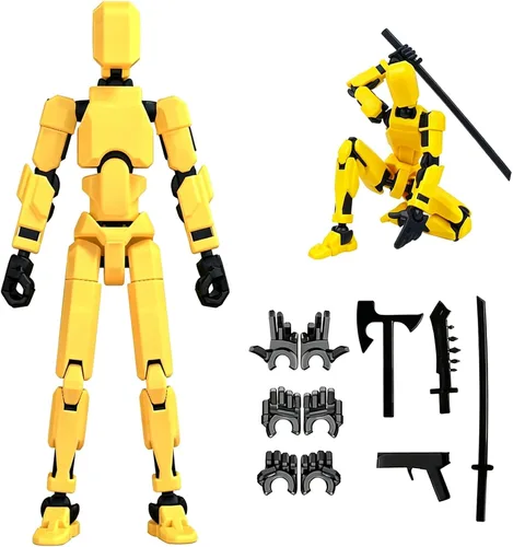 Vista 8 de Rugwun Titan 13 Figuras de acción, multiarticulado Lucky Robot 13 figura