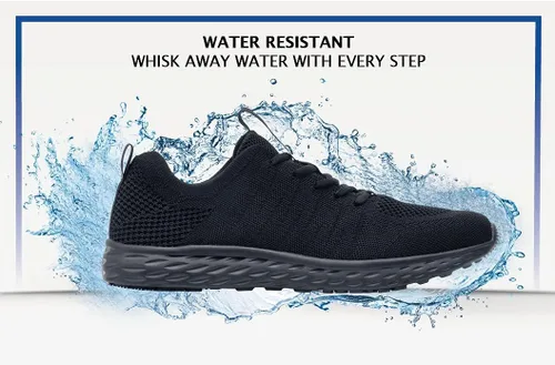 Vista 7 de Shoes for Crews Everlight - Zapatos de trabajo antideslizantes para hombre, calzado de trabajo y seguridad, zapatos de trabajo transpirables