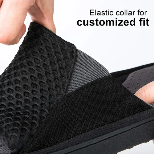 Vista 4 de Cómodas pantuflas de espuma viscoelástica para hombre