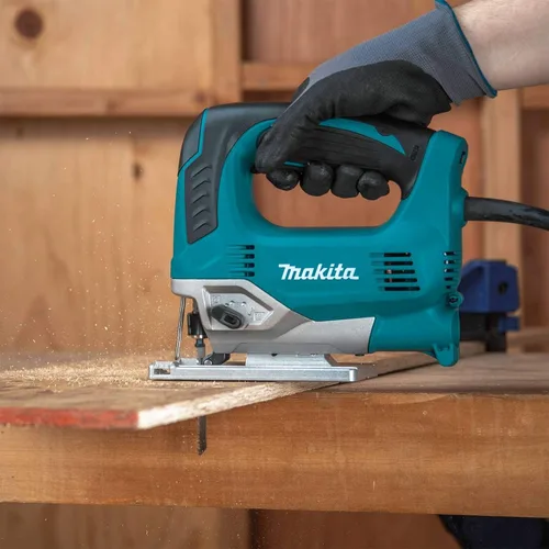 Vista 8 de Makita JV0600K - Sierra de calar con mango superior, con estuche para herramientas