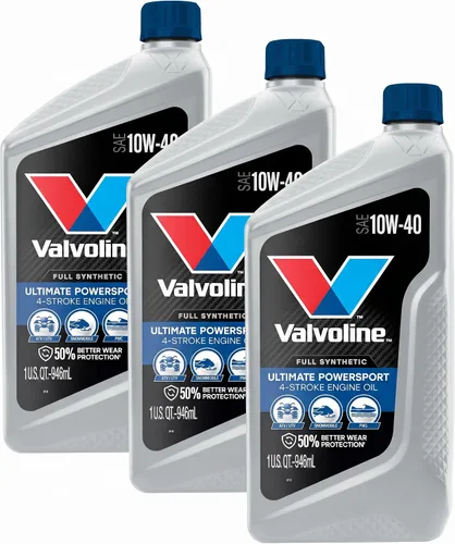 Vista 10 de Valvoline 4-Stroke Powersport Full Synthetic Motor Oil 1 Quart
