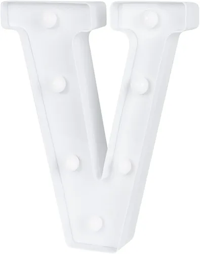 Vista 26 de Restaurantware Illumify - Luz LED de marquesina duradera de 7.1 x 1.2 x 8.7 pulgadas, número 0, a prueba de contacto, de plástico, con ranura