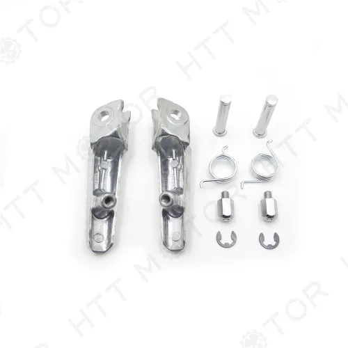 Vista 3 de Reposapiés de pie delantero pulido XKMT compatible con Cbr1000Rr Cbr 1000 Rr 2004-2012 [B00YYKG1UU]