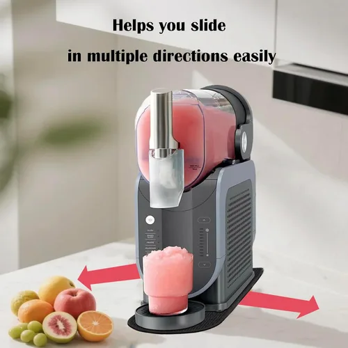 Vista 6 de Almohadilla deslizante para máquina Ninja Slushie FS301 y FS300, alfombrilla antideslizante para accesorios de máquina de granizado Ninja
