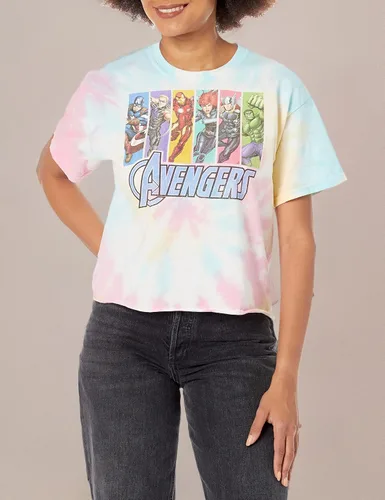 Vista 3 de Marvel Universe Avengers Unite - Camiseta de manga corta para mujer