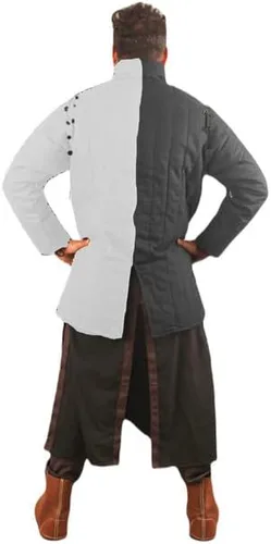 Vista 3 de Abrigo Gambeson acolchado grueso Aketon Chaqueta Armadura