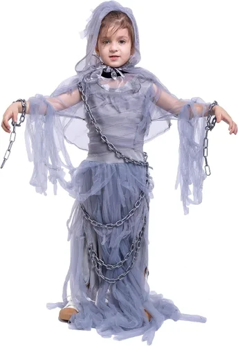 Vista 8 de Spooktacular Creations Disfraz de niña fantasma de belleza encantadora tamaño 10-12