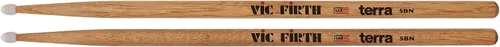 Vista 7 de Vic Firth 5ATN Terra - Baquetas de madera, punta de nailon, paquete de 4 pares