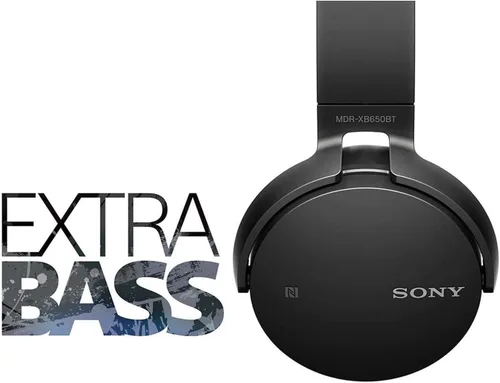 Vista 5 de Auriculares Bluetooth con Extra Bajo MDRXB650BT/B de Sony. sobre las orejas M Negro