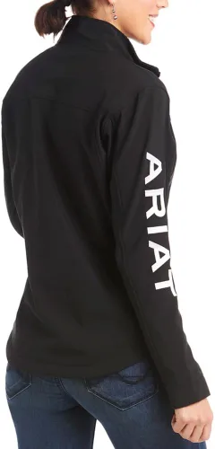 Vista 2 de ARIAT New Team Softshell - Chaqueta para mujer, color negro