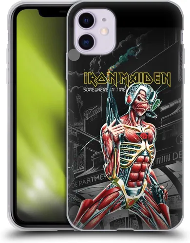 Vista 216 de Head Case Designs Funda de gel suave con licencia oficial de Iron Maiden Brave New World, compatible con Apple iPhone 7 Plus/iPhone 8 Plus Nuevo