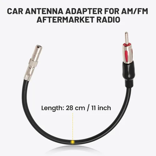 Vista 2 de Anina Conector Adaptador de Antena de Radio del Mercado de Repuestos para Ford F150 Explorer Mustang Fusion Lincoln Mercury Seleccionados 2006-2014