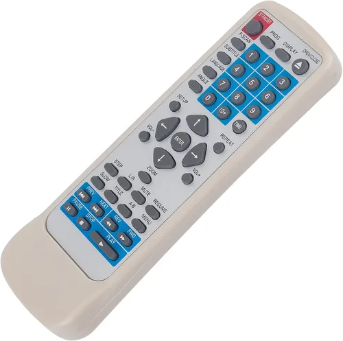 Vista 2 de ALLIMITY Mando a distancia de repuesto compatible con Protron Progressive Scan Dolby Digital Player Avion PD007 PD800 DP200 PD1100 DP PD 200 007 800