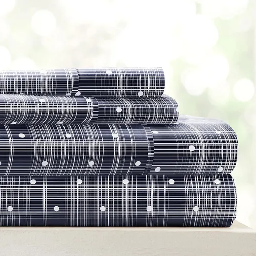 Vista 76 de Linen Market Juego de sábanas de 4 piezas tamaño matrimonial (gris claro cambray) – Duerme mejor que nunca con estas sábanas ultrasuaves y Cambray