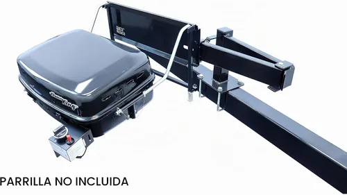 Vista 5 de Quick Products QP-BGA Conjunto de brazo oscilante montado en parachoques para parrilla, portón trasero y más