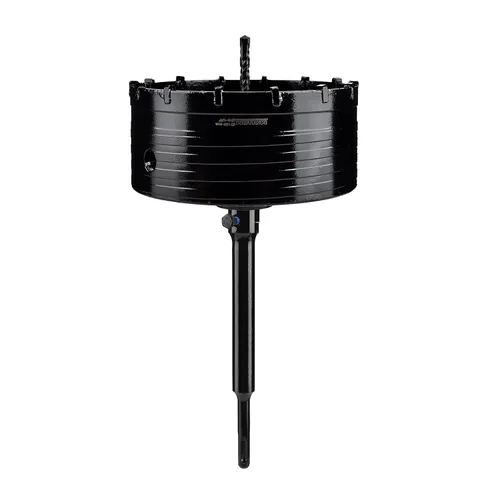 Vista 29 de Mollom Sierra perforadora para hormigón SDS Plus de 8.661 in, cortador de agujeros de alta resistencia con broca de posición central de 4.331 in