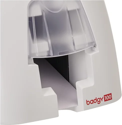 Vista 3 de Badgy Impresora de tarjetas de plástico de 100