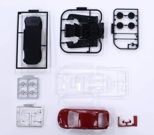 Vista 10 de Aoshima 54178 Toyota Prius (Emotional Red) escala 1/32 prepintado