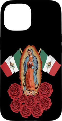 Vista 6 de Funda para iPhone 16 Nuestra Señora Virgen De Guadalupe Virgen María Mexicana