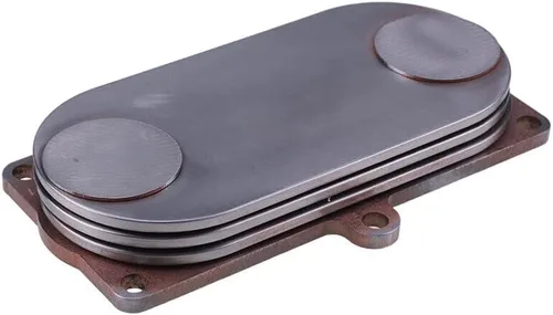 Vista 2 de Nuevo enfriador de aceite RE59812 RE560756 compatible con JD 260 270 280 310E 310G 310SE 310SG cargador 485E 486E 488E carretillas elevadoras 3029