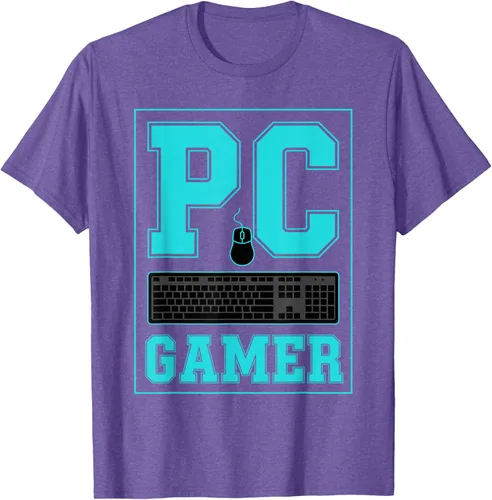 Vista 6 de PC Gamer Gaming Teclado Ratón Esports Computer Fan Camiseta