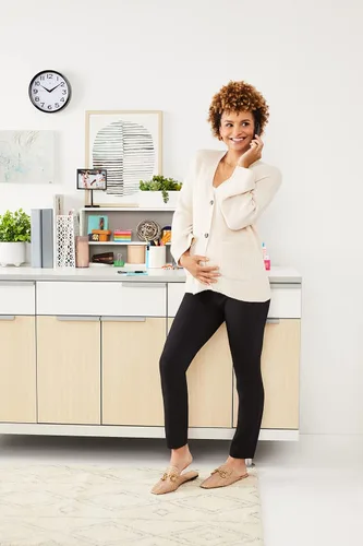 Vista 7 de Motherhood Maternity Pantalones de maternidad Bumplift Maia para mujer con soporte de silicona